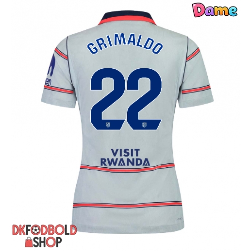 Atletico Madrid Alejandro Grimaldo #22 Tredje trøje Dame 2026-27 Kort ærmer